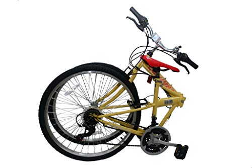 Columba 26' Folding Bike w. 18 Speed Lava (SP26S_LAV)