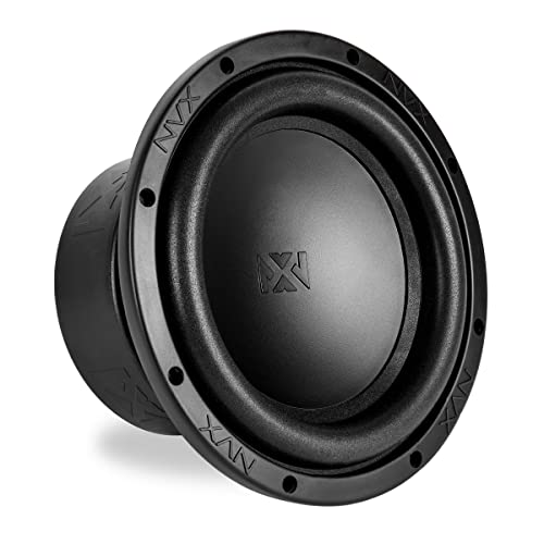 NVX VSW84V2 8' 500 Watt Peak (250W RMS) Dual 4-ohm VS-Series Version 2 Car Subwoofer