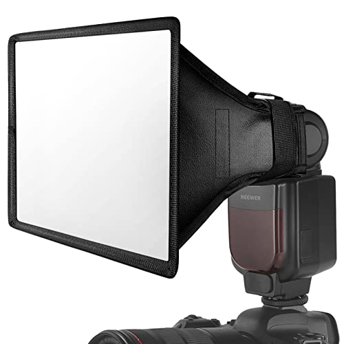 NEEWER Flash Diffuser Light Softbox 9' x 7', Universal, Collapsible with Storage Pouch Compatible with Canon Nikon Sony Godox Yongnuo NEEWER speedlight