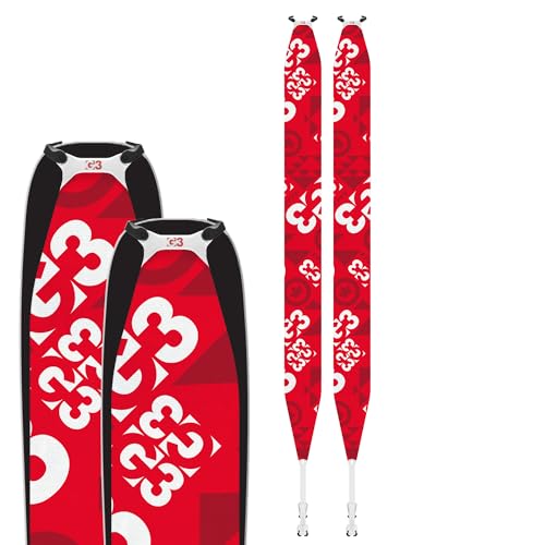 G3 GENUINE GUIDE GEAR Minimist Universal Climbing Skins, Ultralight Backcountry Touring Ski Skins, Universal Grip for All Snow Conditions, ISPO Design Winner, Made in BC Canada, Pair, 2024