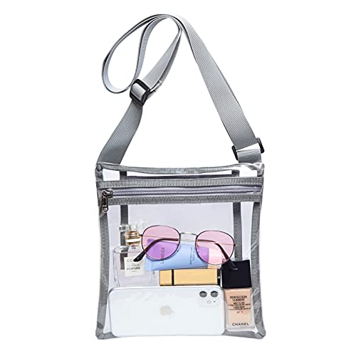 Vorspack Clear Bag Stadium Approved - TPU Clear Purse Clear Crossbody Bag for Women Clear Bags for Concert