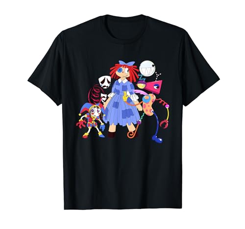 Cute Pomni, Ragatha, Gangle, Kinger, Zooble, Caines T-Shirt