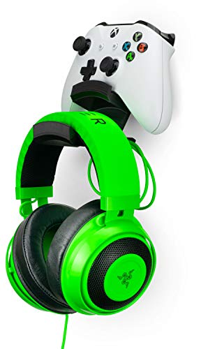 Colossus - Gamepad Controller & Headphone Hanger Holder - Designed for Xbox ONE, PS4, PS3, Dualshock, Switch, PC, Steelseries, Steam & More, Black by Brainwavz