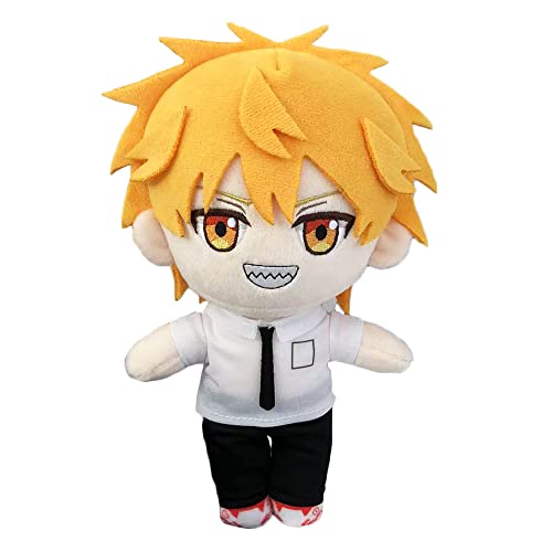 JCvCX Denji Makima Plush Toy Anime Stuffed Plush Figure Makima Cosplay Plushies Makima Costume Soft Plush Pillow Clothes and Pants Detachable (Denji)