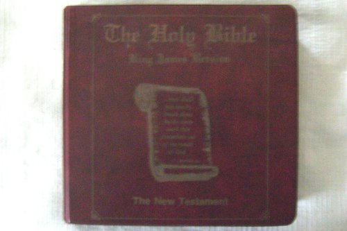 The Holy Bible -- King James Version -- The New Testament -- 12 Audio Cassettes in Clamshell Folder