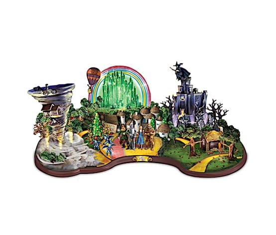 Follow The Yellow Brick Road Illuminated Sculpture