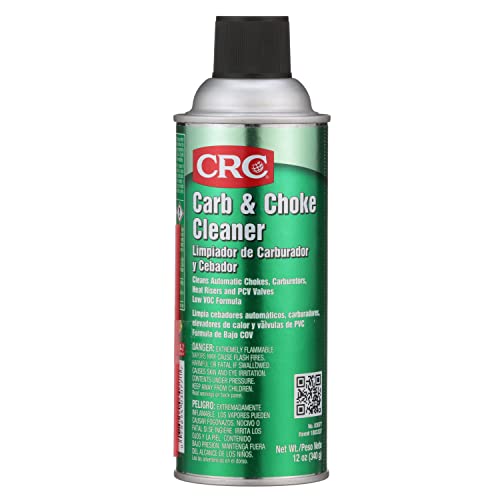 CRC Carb & Choke Cleaner 03077 – 12 Wt. Oz. Aerosol, High-Performance Cleaner