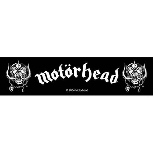 Motorhead Woven Jumbo Patch Black
