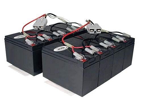 Tripp Lite UPS Replacement Battery for APC UPS SU2200RM3U, SU3000RM3U, SU3000RMT3U, NS2200RM3U, NS3000RM3U, NS3000RMT3U, SU5000T, and SU5000RMT5U, 18-Month Warranty (RBC12A)