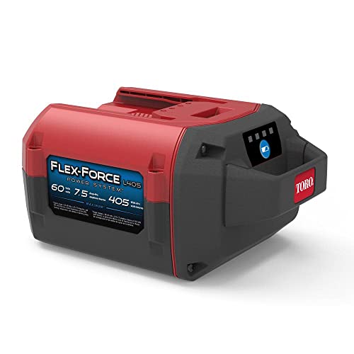 - None - Toro 88675 60 Volt 7.5Ah 405 Watt Hour Flex-Force Lithium-ion Battery Pack