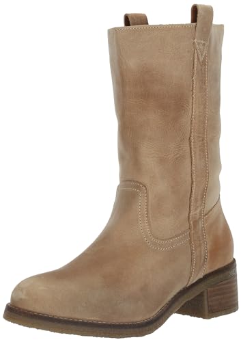 Steve Madden Women's Winny Fashion Boot, Natural Leather, 8