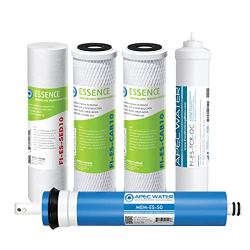 APEC ESSENCE Series 50 GPD Complete Replacement Filter For Undersink System(FILTER-MAX-ES50)