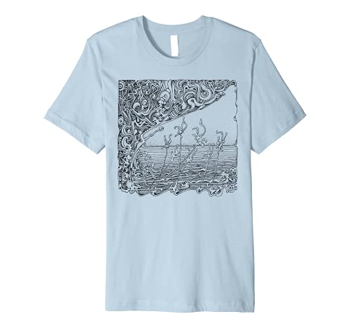 Peter Draws: Wave Section Shirt