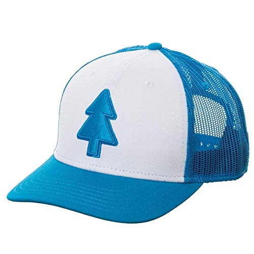 Gravity Falls - Dipper's Hat - Curved Trucker - Officially Licensed Blue