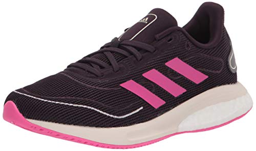 adidas Supernova Running Shoe, Purple/purple/shock Pink, 4.5