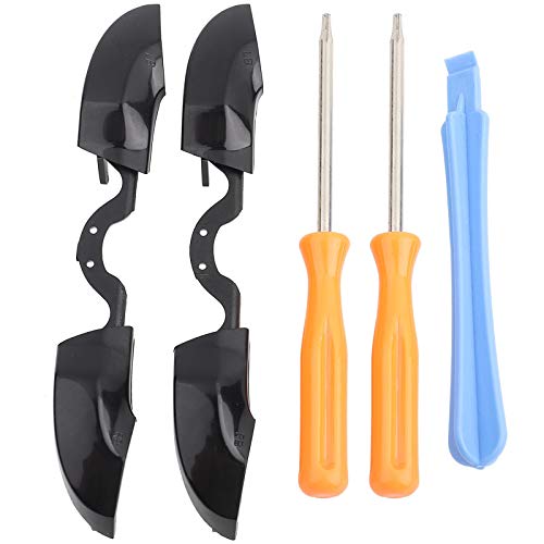 botones oneGamepad, Camera Photo Accessories Bumpers Replacement LB Gamepad Refit 3.5mm Parts Screwdriver Crowbar Repair Accessory for One Game Machine(black Set ) (Black Cat Lingerie Dress)