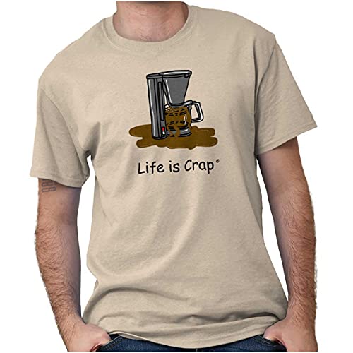 Coffee Pot Caffeine Fail Life is Crap Graphic T Shirt Men or Women