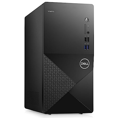 Dell 2023 Vostro 3910 Full Size Tower Business Desktop Computer, 12th Gen Intel Core i3-12100 (Beat i5-10600), 64GB DDR4 RAM, 2TB PCIe SSD, WiFi 6, Bluetooth, Keyboard and Mouse, Windows 11 Pro