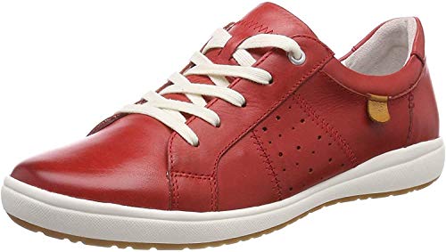 Josef Seibel Women's Low-Top Sneakers, Red Rot 400, 8