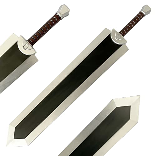40 Inches Fantasy Dragon Slayer Berserk Guts Foam Sword Perfect for Anime Cosplay Costume Event Party and Collectible