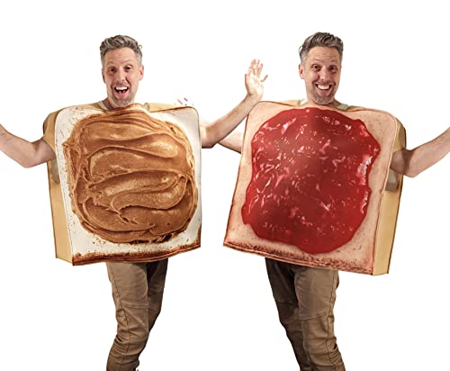Peanut Butter and Jelly Couples Costume Dress Up Party Wear