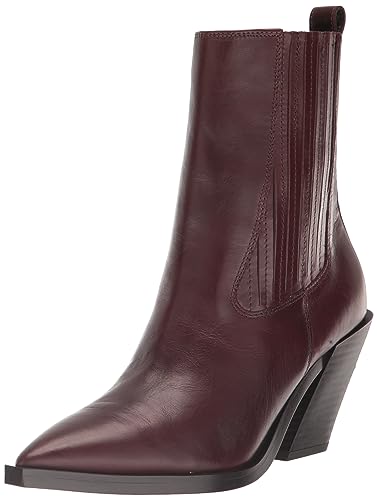 Sam Edelman Women's Mandey Western Boot, Spiced Pecan, 7.5