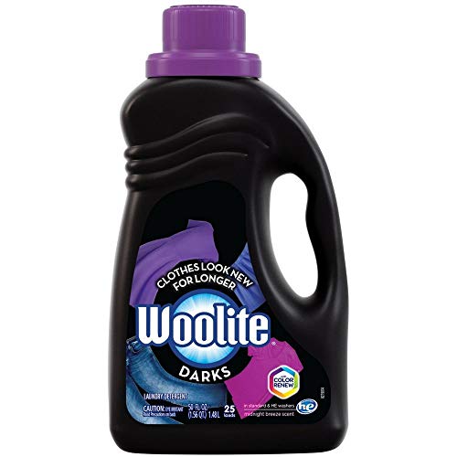 Woolite Dark Care Laundry Detergent, Midnight Breeze Scent, 50 oz/ 25 Loads (Pack of 2)