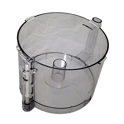Cuisinart DLC-865AGTXT1 Work Bowl with Handle (If your bowl had two interlocks YOU NEED TO PURCHASE A NEW LID Item # DLC-877BGTXT1 & Large Pusher & Sleeve Assembly (Gray) Item # DLC-018BGTXT1.