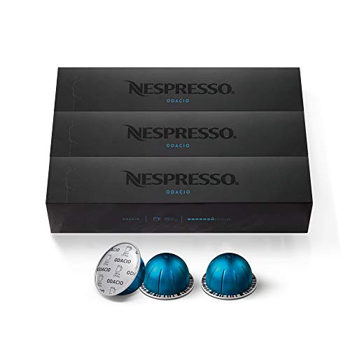 Nespresso Capsules Vertuo, Odacio, Medium Roast Coffee, 40-Count Coffee Pods