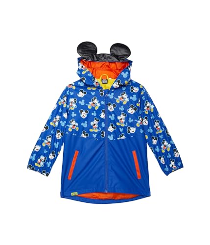 Western Chief Boy's Mickey Musketeer Raincoat (Toddler/Little Kids) Blue 6 Little Kid