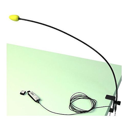 SpeechWare 370400 TwistMike Portable Microphone with Speechmatic USB MultiAdapter