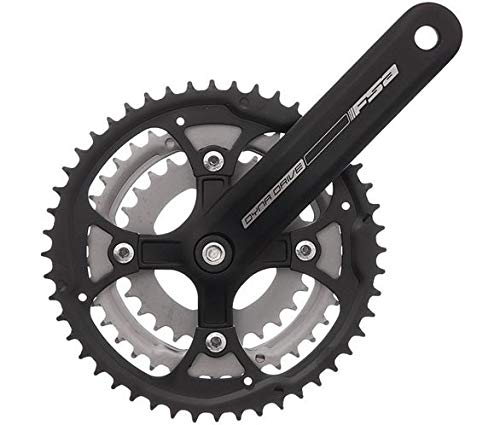 Quality FSA Dyna Drive Crank Set Power Drive Spline 44t /32t/22t Triple Alloy ATB Bike Bicycle 175mm Black