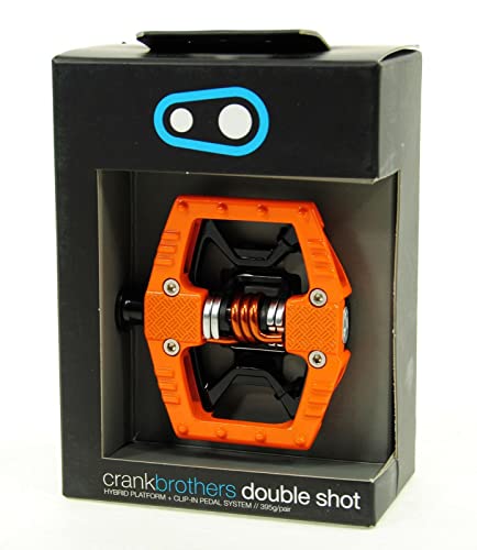 Crankbrothers unisex-adult Doubleshot 2 Orange & Black / Orange Spring, Standard
