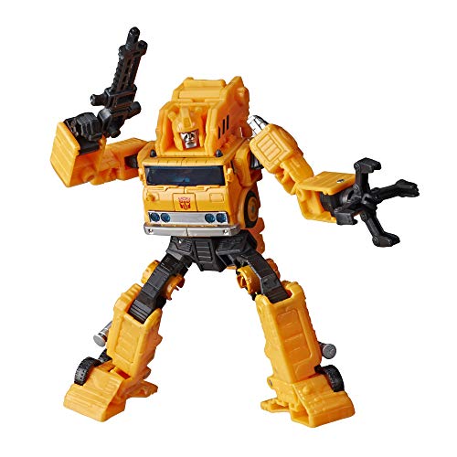 Transformers Toys Generations War for Cybertron: Earthrise Voyager WFC-E10 Autobot Grapple Action Figure - Kids Ages 8 and Up, 7-inch