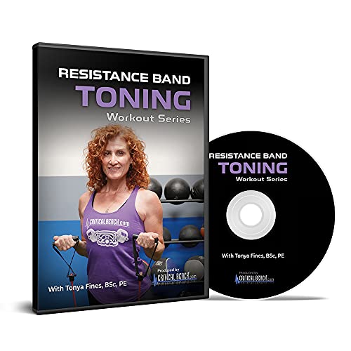 Resistance Band Toning DVD Sculpting and Toning Routines Increase Strength, Mobility, and Flexibility