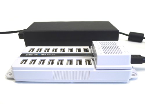 Cambrionix PowerPad15C - 15-Port USB Charging Station (US: DS-C-PP15)