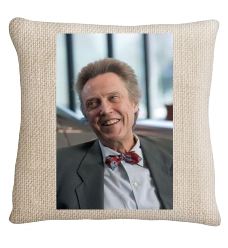 Boss Hog Christopher Walken - Pillow Cover Case PTR #PDI97351, 20X20, Oatmeal