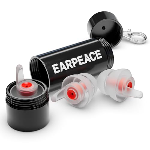 EARPEACE Music - High Fidelity Concert Ear Plugs - Ear Protection for Concerts, Musicians and Live Events with Loud Music - Reusable/Hypoallergenic Earplugs - Noise Reduction Up to 26dB