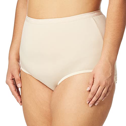 Bali womens Stretch Panty Briefs, Soft Taupe, X-Large US