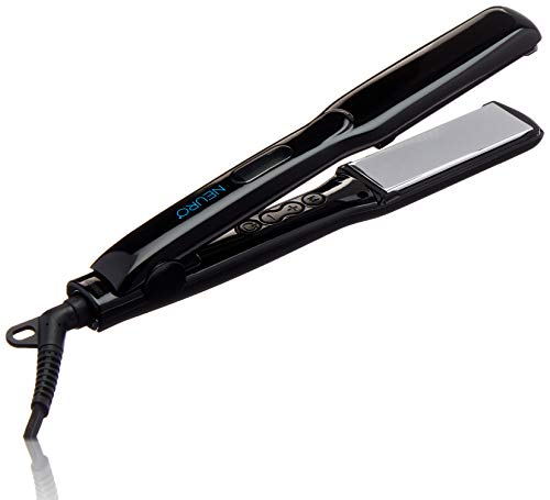 Neuro by Paul Mitchell Smooth Titanium Flat Iron, Adjustable Heat Settings, For Advanced Smoothing + Straightening, 1.25'