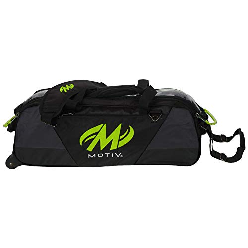 MOTIV Ballistix 3-Ball Tote Grey/Lime