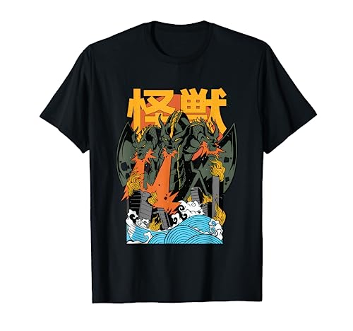 King Ghidorah Sunset Japanese T-Shirt