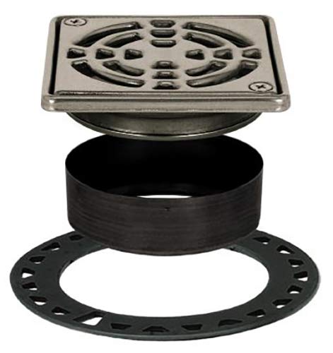 Schluter Kerdi-Drain Grate Kit, 4' Stainless Steel Finish