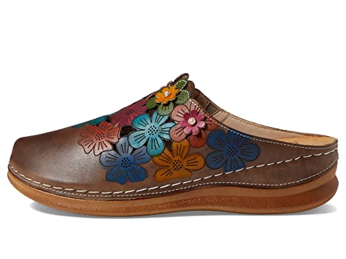 Spring Step L'Artiste Women's Augi Clog Grey Multi EU 40 / US 9