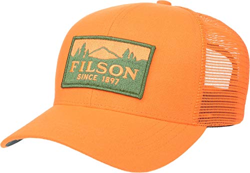 Filson Logger Mesh Cap Blaze Orange One Size