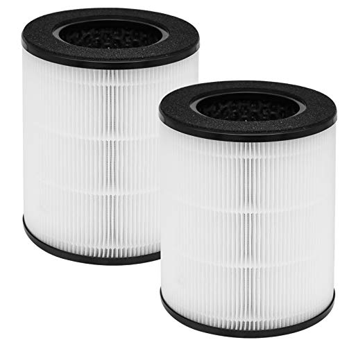 Ulrempart Replacement Filter Compatible with Homedics Air Purifier Model AP-T20, AP-T20WT, Part# AP-T20FL | 2-PACK White