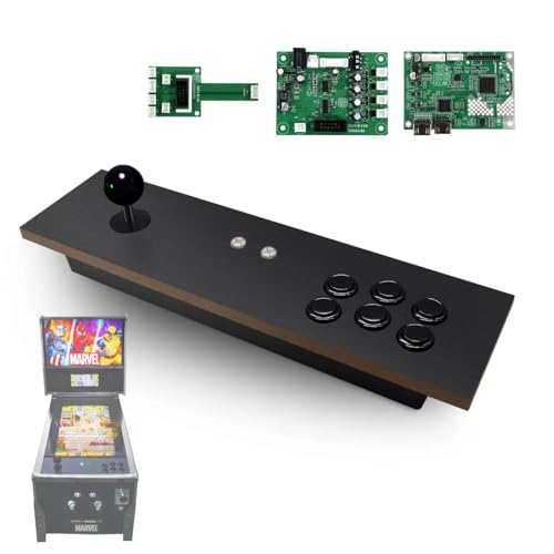 Switch Fighting Stick for Arcade1Up'S Digital Pinball - Expand Your arcade 1up Pinball Games, Play Your Switch on The Pinball, Modded Switch Joysticks Specially Designed for Arcade 1 Up Pinball