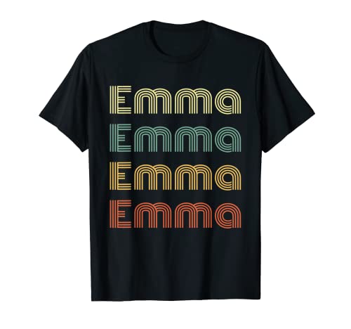 EMMA PERSONALIZED RETRO VINTAGE GIFT FOR EMMA T-Shirt