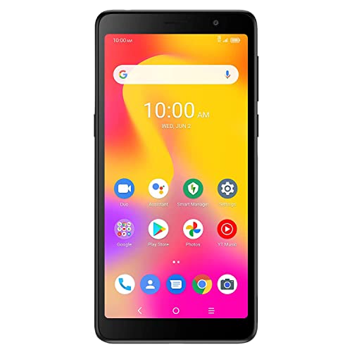 TCL A30 Unlocked Smartphone with 5.5' HD+ Display, 8MP Rear Camera, 32GB+3GB RAM, 3000mAh Battery, Android 11, Prime Black