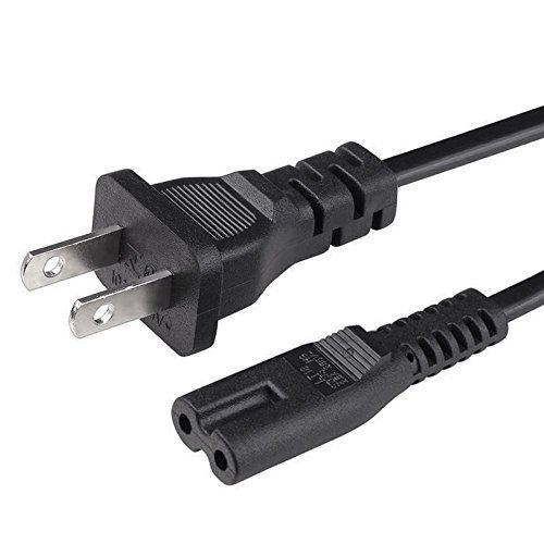 [UL Listed] OMNIHIL 5 Feet Long AC Power Cord Compatible with NVIDIA Shield Android TV 4K HDR Streaming Media Player